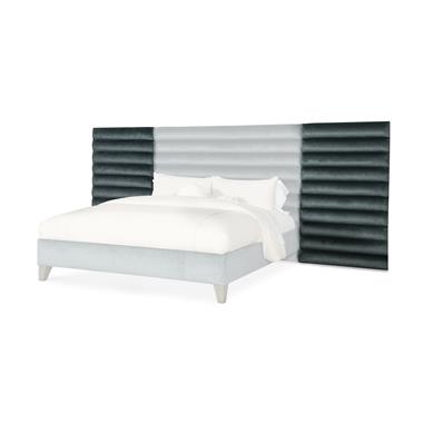 Details King Tall Upholstered Wall Panels (Set)